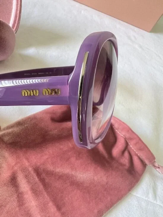 MIU-MIU-MU01LS GAM2I1 WOMANS SUNGLASSES - Picture 5 of 10